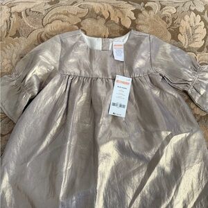 Gymboree Shimmering Silver Dress